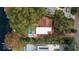 Bird's-eye view of the property, showcasing its layout at 541 Virginia Dr, Winter Park, FL 32789