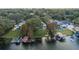 Neighborhood overview with lakefront property highlighted at 541 Virginia Dr, Winter Park, FL 32789
