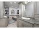 Luxurious bathroom with soaking tub, double vanity, and elegant fixtures at 541 Virginia Dr, Winter Park, FL 32789