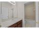 Bathroom featuring a vanity with a sink, tile flooring, and a shower-tub combination at 10097 Leland Dr, Orlando, FL 32827