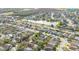 Aerial view showcasing the home's location within a residential area at 11944 Cheltinham Dr, Orlando, FL 32824
