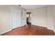 Bedroom with wood floors and built-in closet at 11944 Cheltinham Dr, Orlando, FL 32824