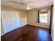 Spacious bedroom with hardwood floors and large closet at 13328 Lake Turnberry Cir, Orlando, FL 32828