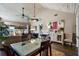 Bright dining area with living room view at 1339 Villa Ln # 50, Apopka, FL 32712