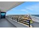 Balcony offering panoramic ocean and city views at 1420 N Atlantic Ave # 1501, Daytona Beach, FL 32118