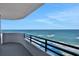 Balcony with ocean view at 1420 N Atlantic Ave # 1501, Daytona Beach, FL 32118
