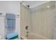 Bathroom with shower and bathtub at 1420 N Atlantic Ave # 1501, Daytona Beach, FL 32118