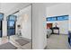 Bedroom with mirrored closet and ocean view at 1420 N Atlantic Ave # 1501, Daytona Beach, FL 32118