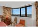 Bedroom with two twin beds and ocean view at 1420 N Atlantic Ave # 1501, Daytona Beach, FL 32118
