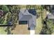 Aerial view showing a single-Gathering home and driveway at 1608 Airmont Ave, Deltona, FL 32725