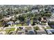 Aerial view of the home and surrounding neighborhood at 1608 Airmont Ave, Deltona, FL 32725