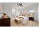 Main bedroom with king-size bed and stylish furnishings at 1608 Airmont Ave, Deltona, FL 32725