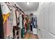 Large walk-in closet with ample hanging and shelving space at 1780 Sw 168Th Loop, Ocala, FL 34473