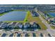 Aerial view of house and neighborhood at 1914 Summer Serenity Dr, Kissimmee, FL 34744
