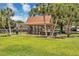 Community pavilion featuring picnic tables and benches, perfect for picnics and outdoor gatherings at 2376 Park Village Pl, Apopka, FL 32712