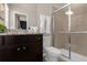 Bathroom with shower, toilet and vanity at 3937 Lana Ave, Davenport, FL 33897