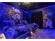 Star Wars themed bedroom with twin beds and LED lighting at 3937 Lana Ave, Davenport, FL 33897