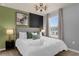 Spacious bedroom with king-size bed and modern decor at 3937 Lana Ave, Davenport, FL 33897