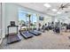 Modern fitness center featuring treadmills and other exercise equipment at 3937 Lana Ave, Davenport, FL 33897