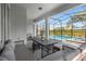 Relaxing pool area with covered patio and lounge seating at 3937 Lana Ave, Davenport, FL 33897