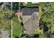 Aerial view of house showing roofline and landscaping at 5011 Winwood Way, Orlando, FL 32819