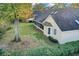 Large backyard with mature trees and fenced perimeter at 5011 Winwood Way, Orlando, FL 32819