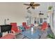 Spacious screened porch, great for relaxing and entertaining at 5011 Winwood Way, Orlando, FL 32819