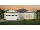 Single-story home with a two-car garage and neutral exterior at 13672 Fresh Ivy St, Winter Garden, FL 34787