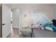 Bedroom with a queen-size bed and plenty of closet space at 1642 Athens St, Lakeland, FL 33803