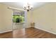 Dining room with sliding glass doors leading to a patio at 3116 Oranole Rd, Orlando, FL 32810