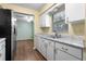 Bright kitchen with stainless steel appliances and laminate countertops at 3116 Oranole Rd, Orlando, FL 32810