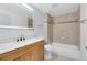 Updated bathroom with tub/shower combo at 3315 Parkchester Square Blvd # 102, Orlando, FL 32835