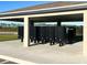 Community mailboxes located under a covered structure at 640 Reggie Rd, Winter Haven, FL 33884