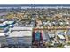 An aerial view shows a property's location within a vibrant coastal community at 718 N Grandview Ave, Daytona Beach, FL 32118