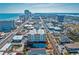 Daytona Beach real estate featuring an aerial view of a charming home near the ocean and local attractions at 718 N Grandview Ave, Daytona Beach, FL 32118