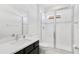 Bathroom with shower, vanity, and toilet at 8298 Lookout Pointe Dr, Windermere, FL 34786