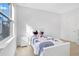 bedroom with a twin bed and nightstand at 8298 Lookout Pointe Dr, Windermere, FL 34786