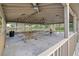Community gazebo with picnic tables for outdoor dining at 8298 Lookout Pointe Dr, Windermere, FL 34786