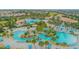 Aerial view of community pool and surrounding amenities at 1427 Wexford Way, Davenport, FL 33896