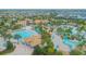 Large community pool with multiple pools and a clubhouse at 1427 Wexford Way, Davenport, FL 33896