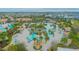 Large resort-style pool with multiple lounge areas at 1427 Wexford Way, Davenport, FL 33896