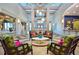 Elegant community clubhouse lobby with comfortable seating at 1427 Wexford Way, Davenport, FL 33896