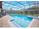 Inviting screened pool and spa area with plenty of space for relaxation at 1427 Wexford Way, Davenport, FL 33896