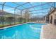 Relaxing pool and spa area with comfortable seating at 1427 Wexford Way, Davenport, FL 33896