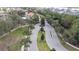 Aerial view of Waterside community entrance and roads at 16767 Rusty Anchor Rd, Winter Garden, FL 34787