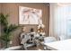 Elegant dining room with a unique console table at 16767 Rusty Anchor Rd, Winter Garden, FL 34787