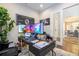 Modern home office features a large desk and dual monitors at 16767 Rusty Anchor Rd, Winter Garden, FL 34787