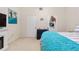 Main bedroom with double bed and closet at 231 Goldenrain Dr # 4304, Celebration, FL 34747