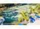 Well-maintained tennis courts with surrounding fence at 231 Goldenrain Dr # 4304, Celebration, FL 34747
