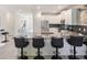 Modern kitchen with island and stainless steel appliances at 4209 Paragraph Dr, Kissimmee, FL 34746